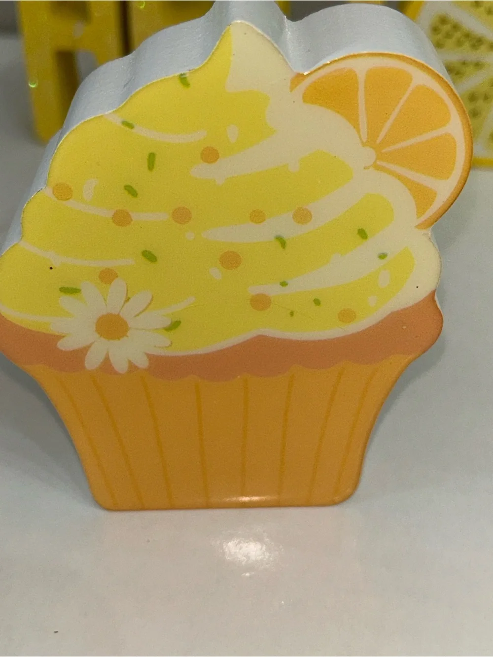 The Spring Shop Ceramic Mini Mug & Yellow Hello Lemon Decor Set
